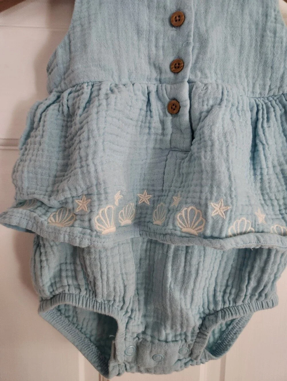 Carter's Seashell Dress Bodysuit